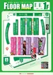 四海樓梅田店のフロアマップ1