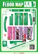 四海樓梅田店のフロアマップ1