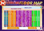 １２３神戸店のフロアマップ1