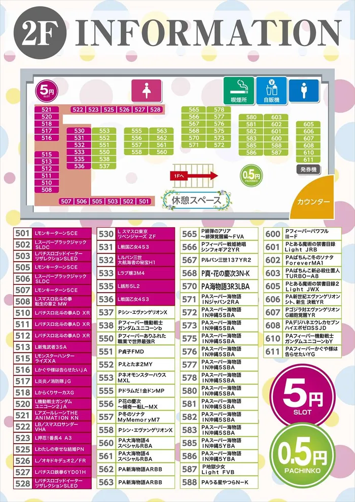 オゼック久米川店のフロアマップ4