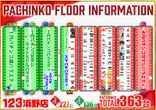 １２３浜野店のフロアマップ1