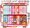 Nikko津山店のフロアマップ1