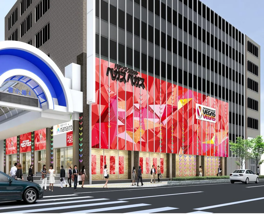 ベガスベガス狸小路店の外観画像