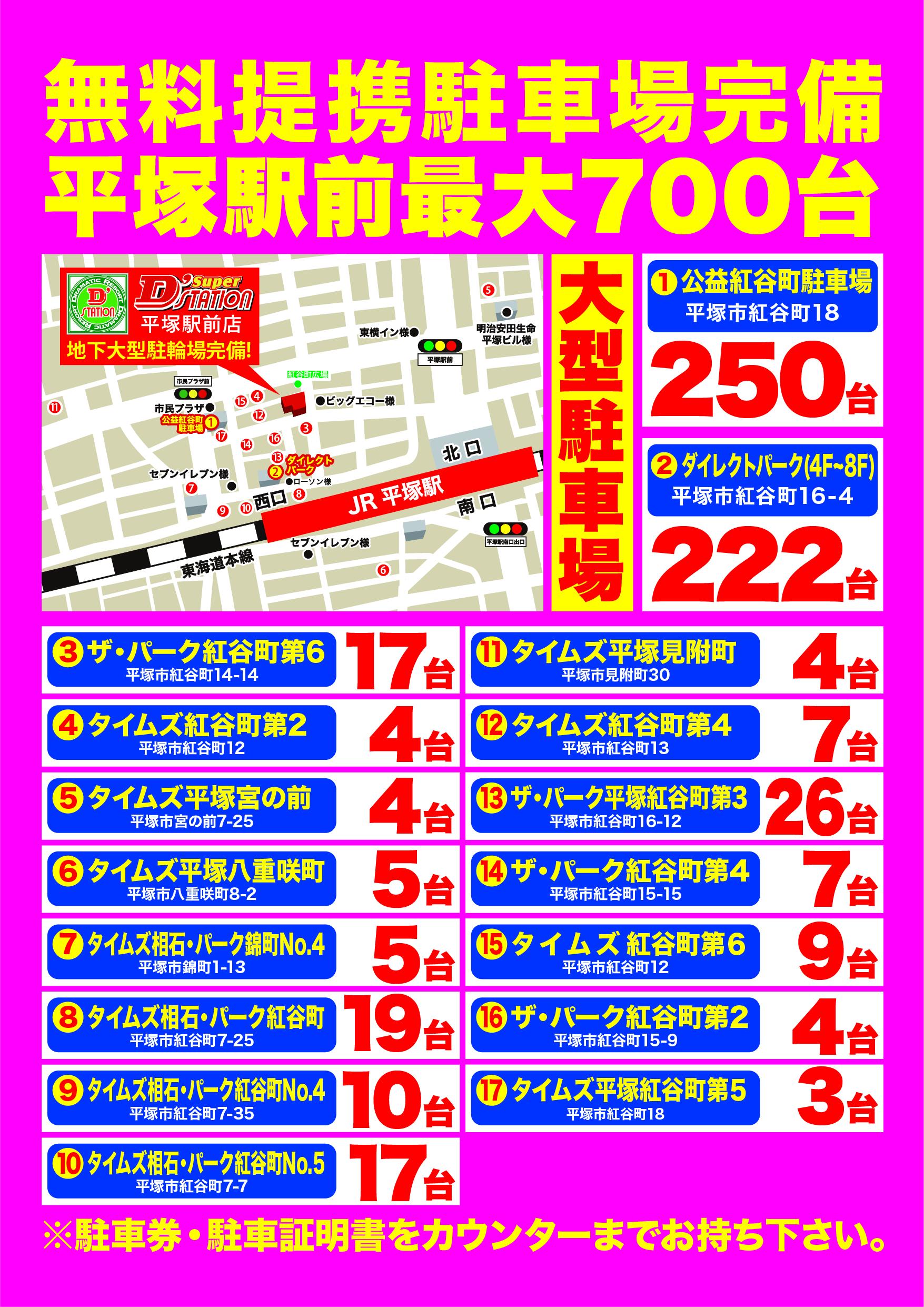 駐車場マップ