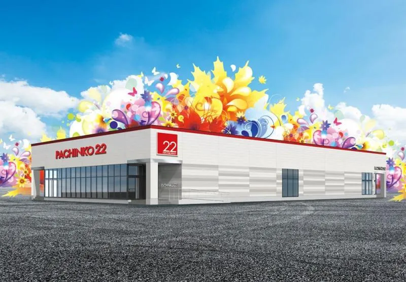 パチンコ22十文字店の外観画像