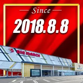 ビックマーチ西川田店の外観画像