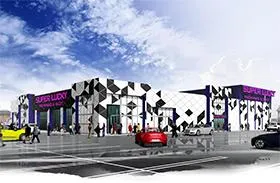 スーパーラッキー津幡店の外観画像