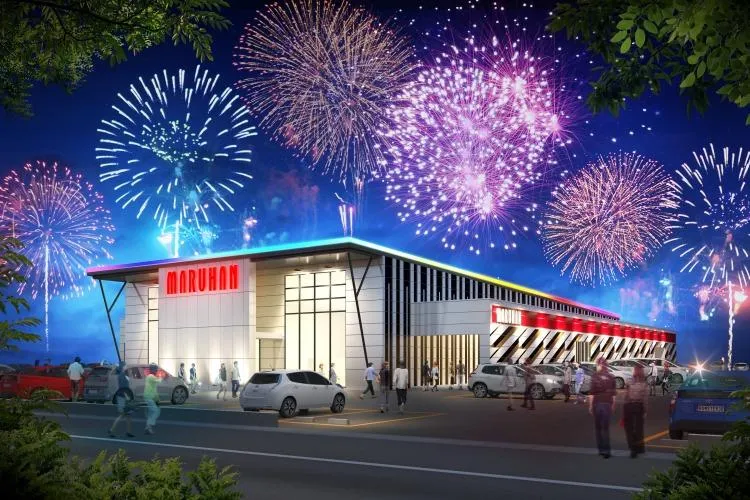 マルハン能代店の外観画像