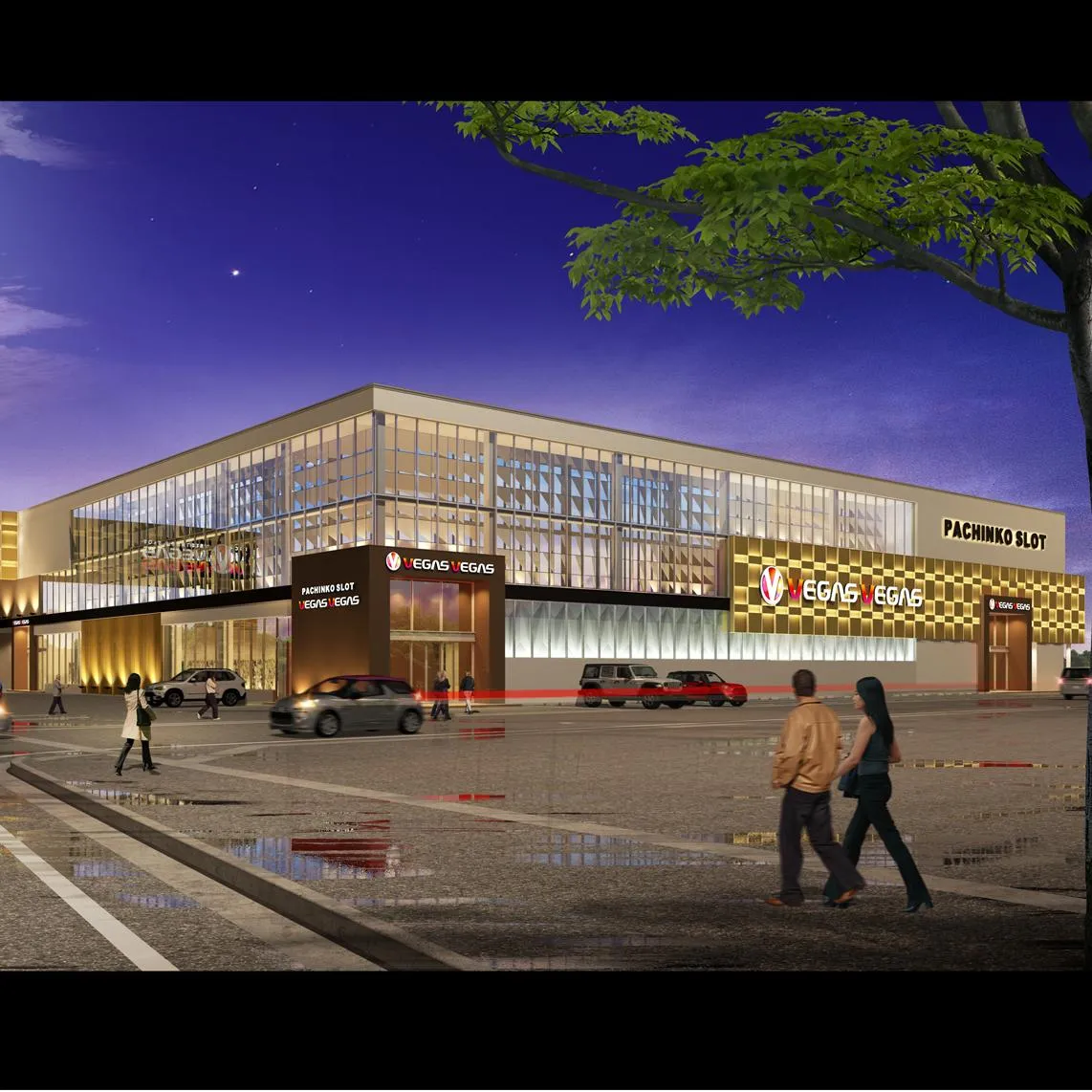 ベガスベガス酒田泉店の外観画像