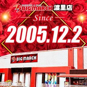 ビックマーチ渡里店の外観画像