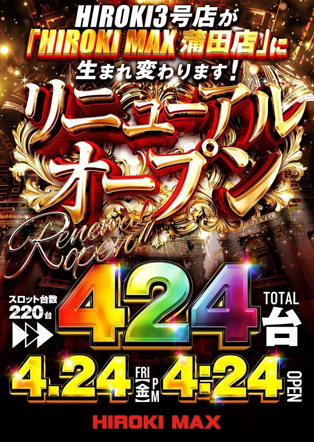 パチンコヒロキ蒲田3号店の外観画像