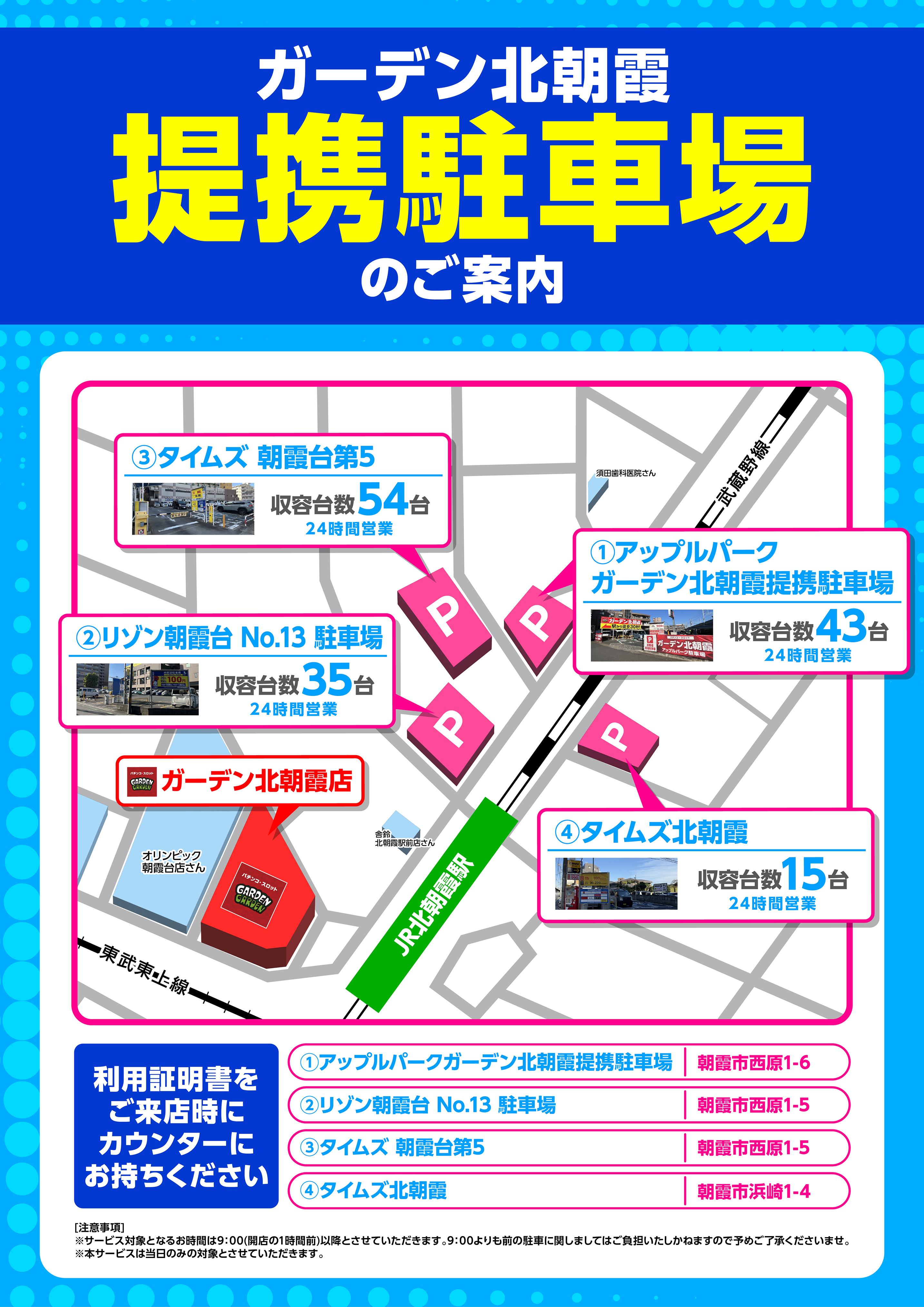 駐車場マップ