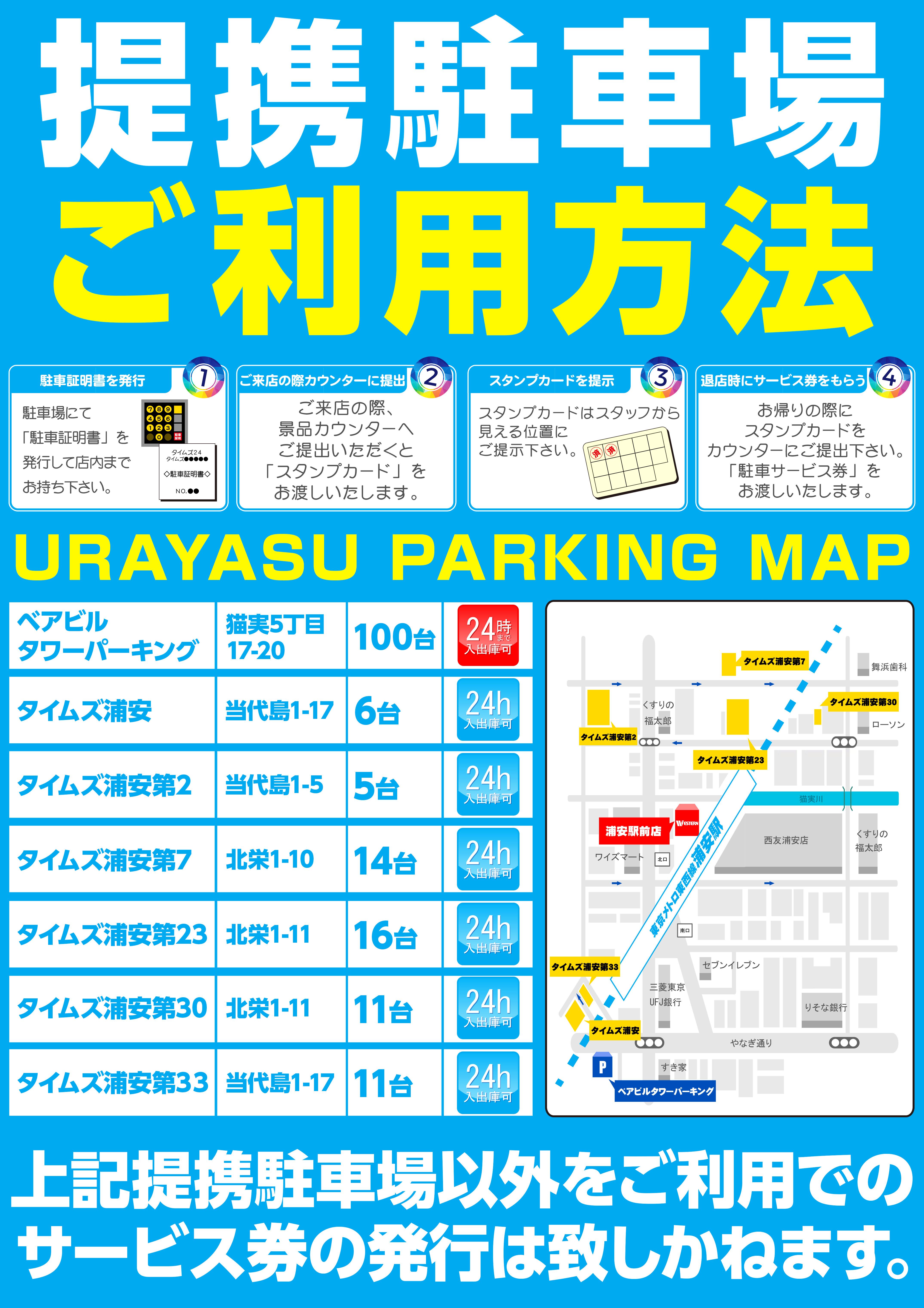 駐車場マップ