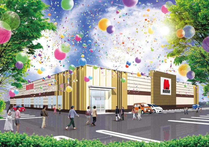 マルハン石和店の外観画像
