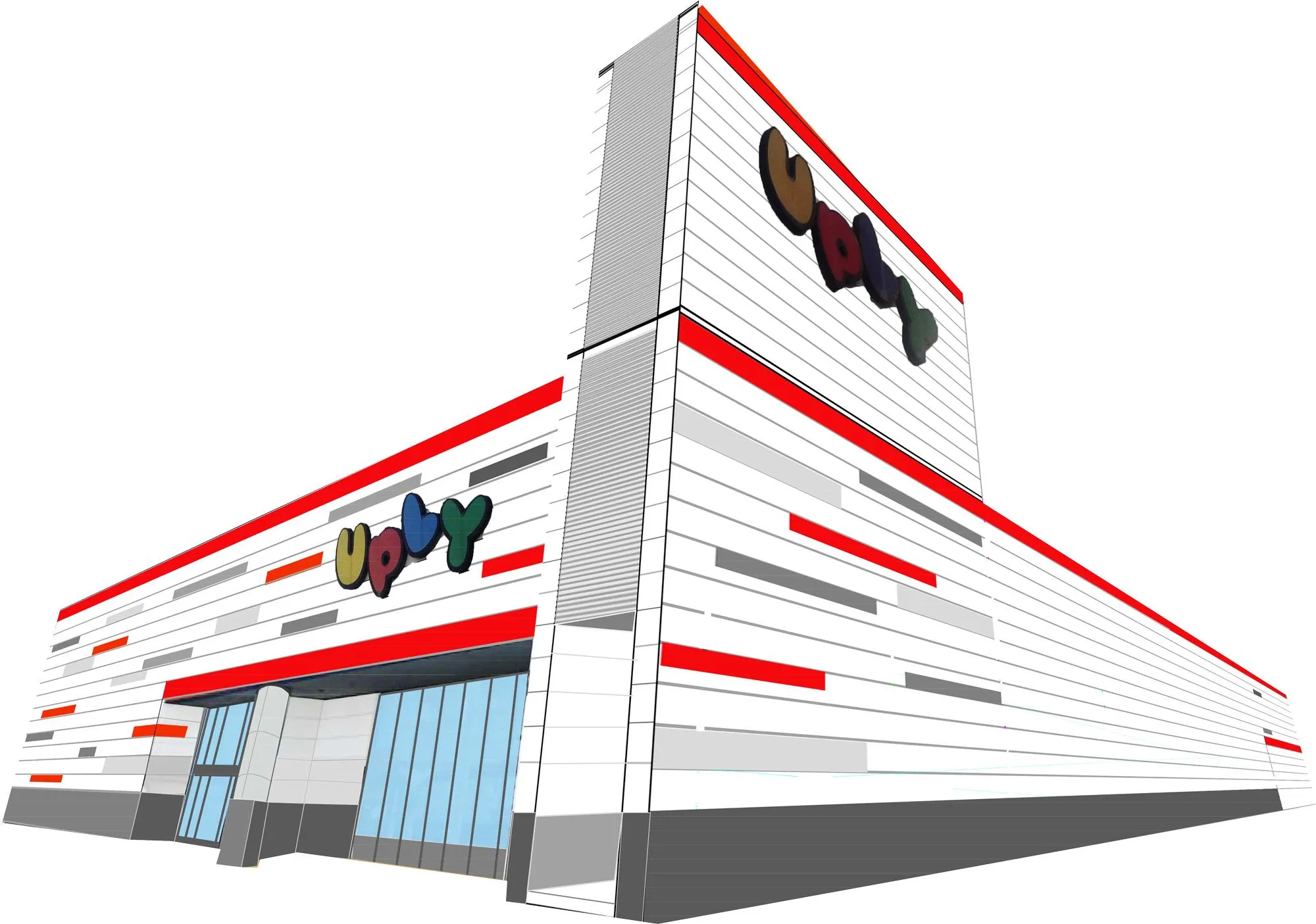 アプリイ中原の外観画像