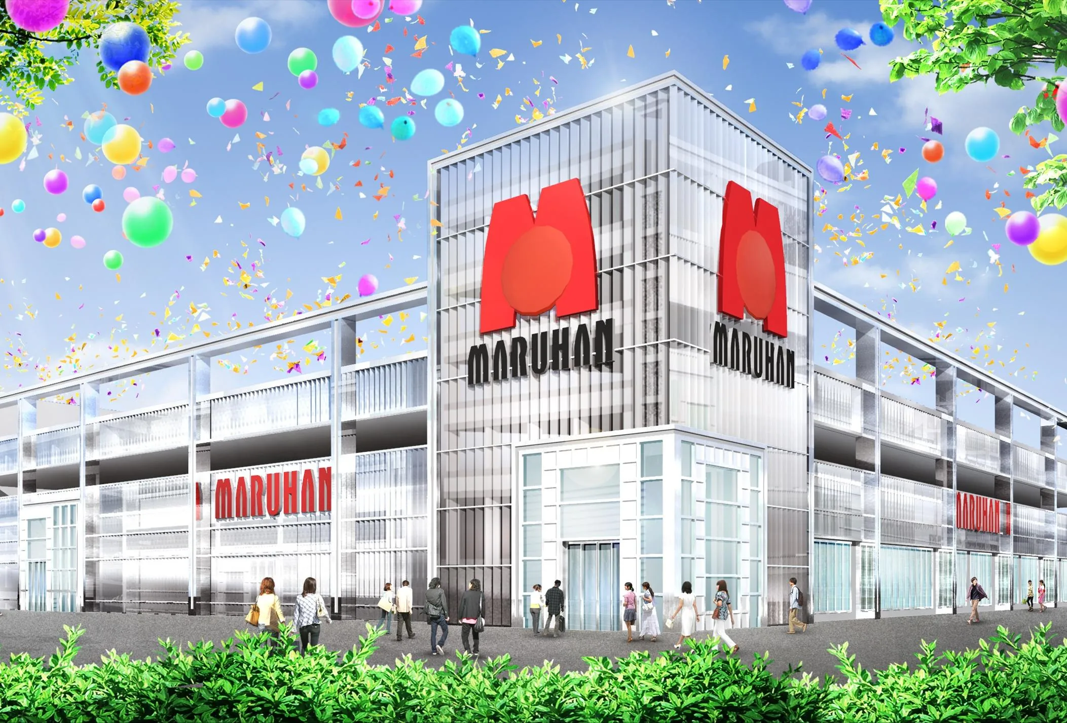 マルハン中川店の外観画像