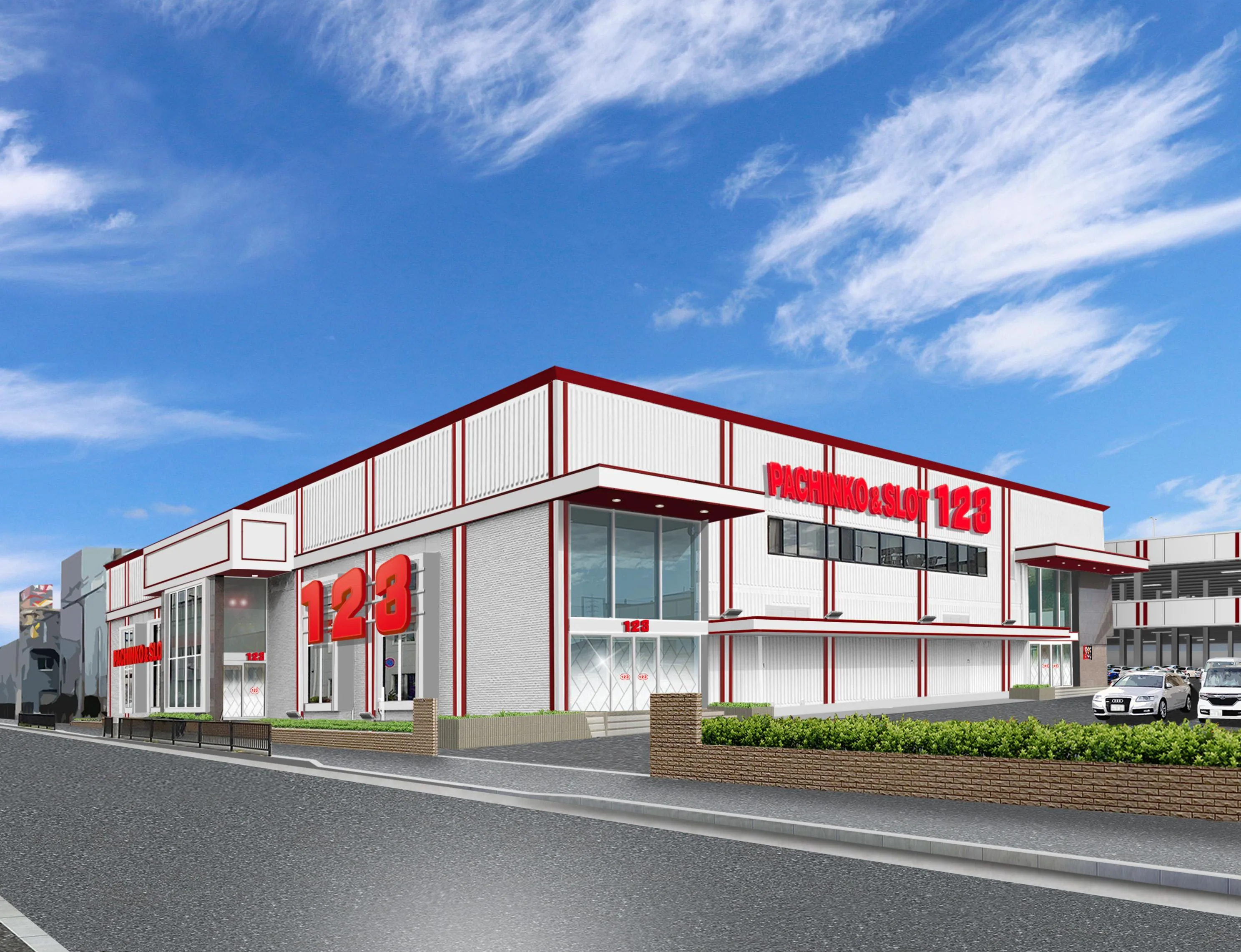 123宝塚店の外観画像