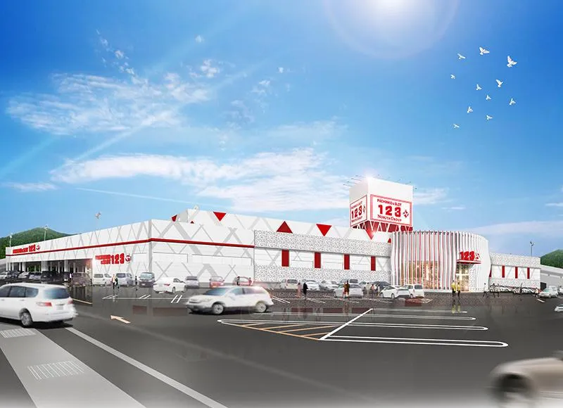 123+N岡山本店の外観画像