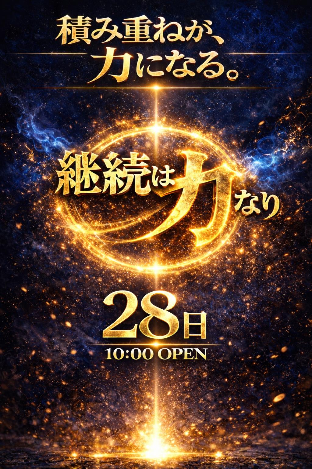 7/28(火)AM10時OPEN
