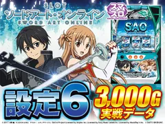 設定6データ・グラフ】スマスロSAO『ソードアート・オンライン