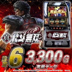 【設定6・グラフ】『スマスロ 真・北斗無双』の設定差を考察！規定宿命・終了画面・ユリアポイント