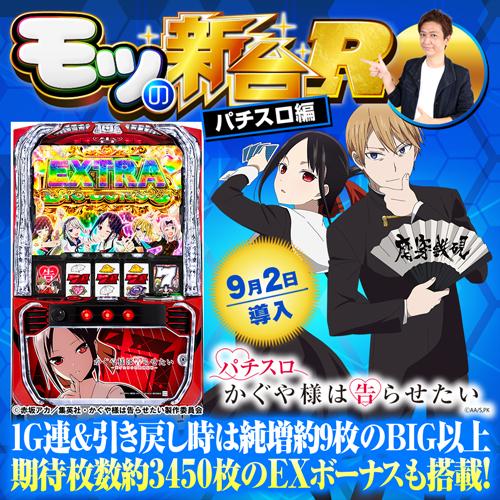 スマスロ『かぐや様は告らせたい』エクストラボーナスの期待枚数