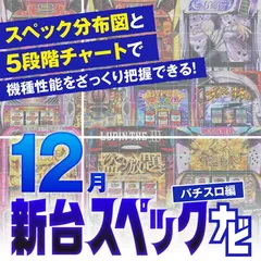 『犬夜叉2』他12月のパチスロ新台性能をざっくり評価【新台スペックナビ（パチスロ編）】