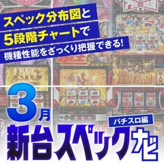 スマスロ『バイオ5』他3月のパチスロ新台性能をざっくり評価【新台スペックナビ（パチスロ編）】