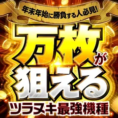  年末年始に出すならコレ！ 万枚が狙えるツラヌキ最強機種【2025】ヴヴヴ・からくり・モンハンライズ