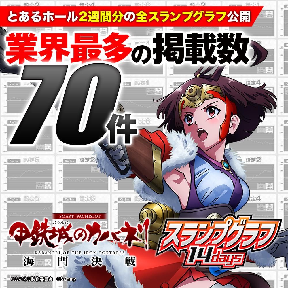 設定6を含む『スマスロ 甲鉄城のカバネリ 海門（うなと）決戦』の設定