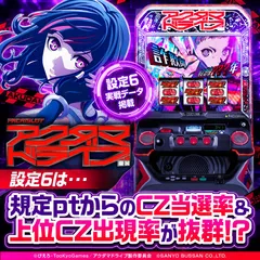 【設定6・グラフ】『Lアクダマドライブ』の設定差を考察！ AT・CZ初当り・終了画面