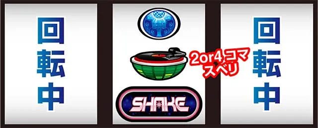 SHAKE BONUS TRIGGER制御