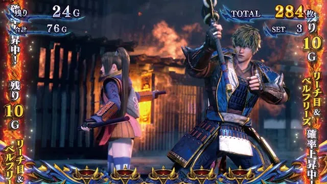 スマスロ新鬼武者3ATリーチ目高確