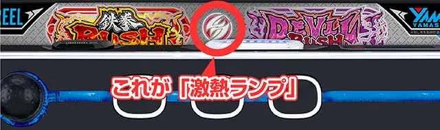 スマスロ鉄拳6激熱ランプ