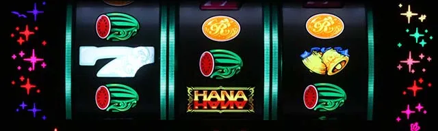 ニューキングハナハナVボーナス中のスイカ