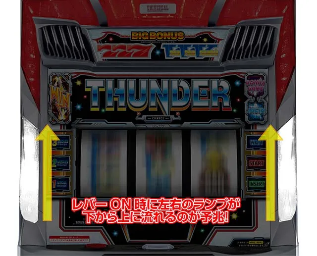 スマスロサンダーV落雷演出