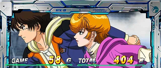 Lパチスロ 機動戦士ガンダムユニコーン 覚醒DRIVE終了画面