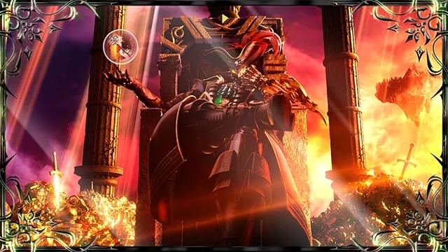 スマスロ ビッグドリーム THE GOLDEN PUSHER引き戻しゾーン終了画面