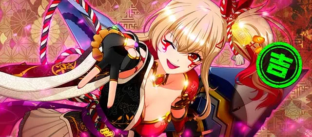 L戦国乙女5業火を穿つ宿焔の双刃スマスロ出陣ボーナス終了画面スタンプ