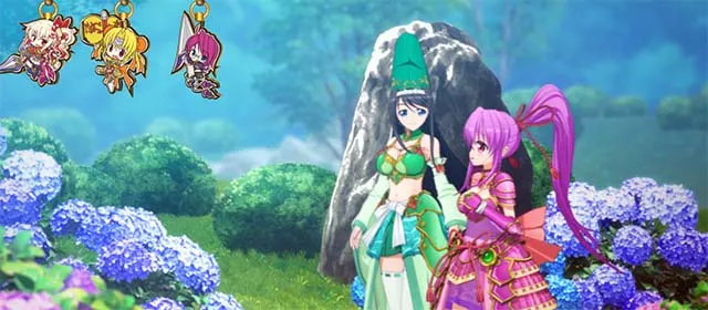  L戦国乙女5 業火を穿つ宿焔の双刃乙女ストラップモード