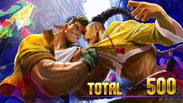 スマスロ ストリートファイター6ボーナス終了画面