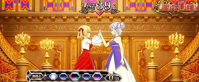 スマスロ転生王女と天才令嬢の魔法革命ボーナス高確中のステージ