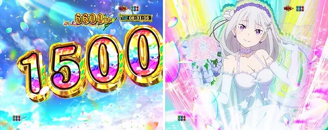 スマパチ・Re:ゼロから始める異世界生活season2(ぱちんこリゼロ2)・右打ち中・超強欲 PREMIUM BONUS