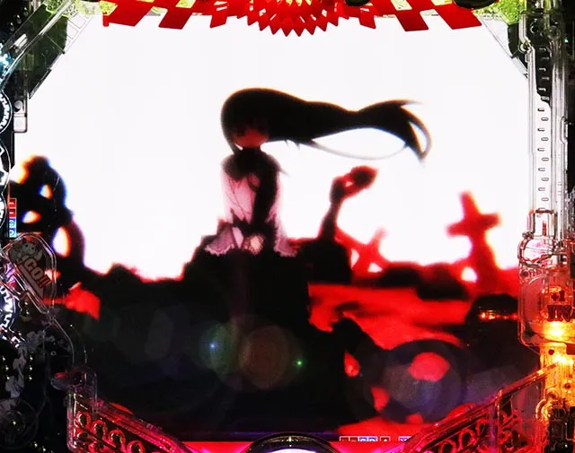 ぱちんこ・魔法少女まどかマギカ3(まどマギ3)・リーチ前予告