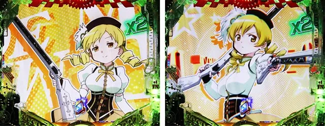 ぱちんこ・魔法少女まどかマギカ3(まどマギ3)・リーチ後予告