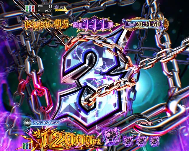 パチンコ・リゼロ鬼がかり2・［鬼がかりRUSH］主要演出