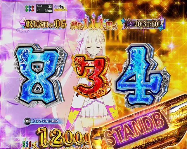 パチンコ・リゼロ鬼がかり2・［ゼロかRUSH］主要演出