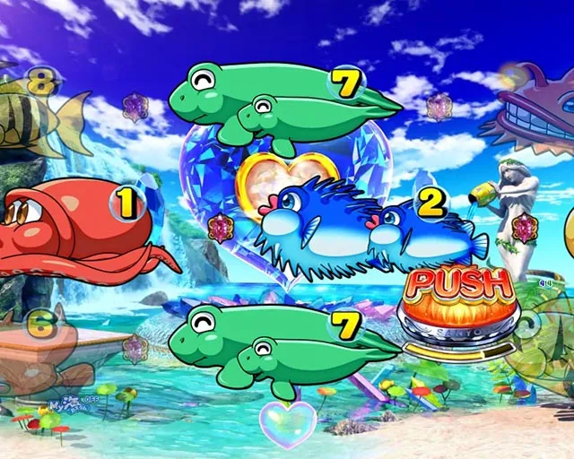 大海物語5・クリスタルモード中・主要演出