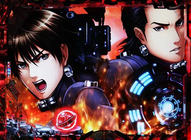 パチンコ・GANTZ・リーチ後予告