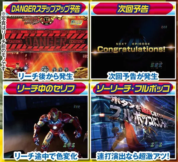 CRぱちんこアベンジャーズ（パチンコ）スペック・保留・ボーダー・期待